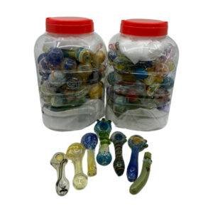 GLASS HAND PIPE 54