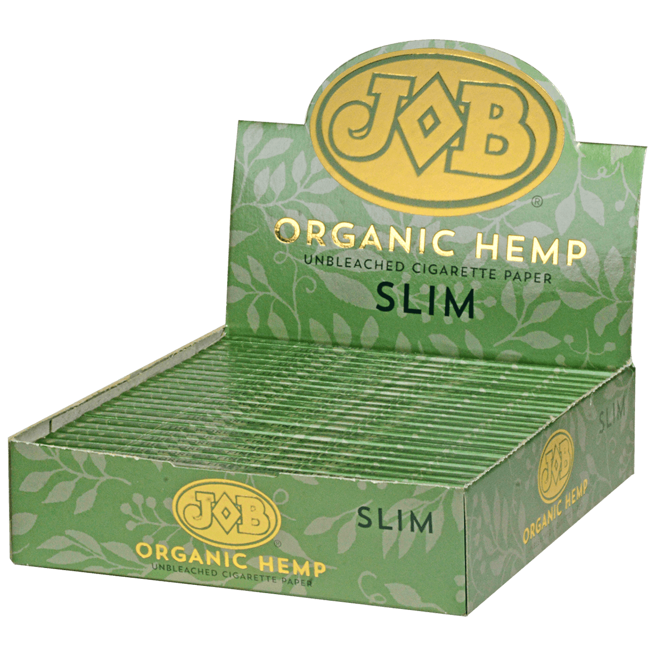JOB Slim Organic Hemp Unbleached Cigarette Paper - 24ct