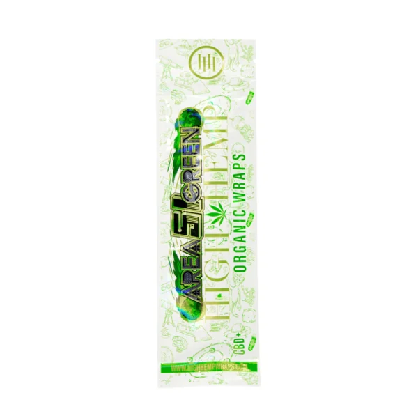 High Hemp Area 51 Green Wraps