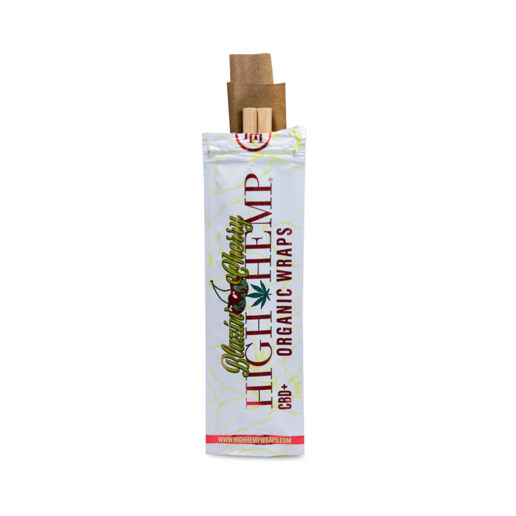 High Hemp Blazin' Cherry Wraps - Booklet