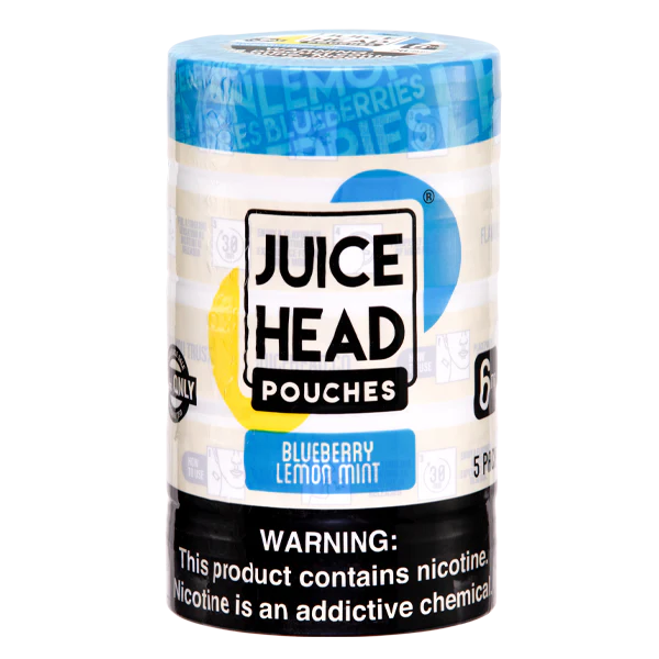 Blueberry Lemon Mint Juice Head Pouches