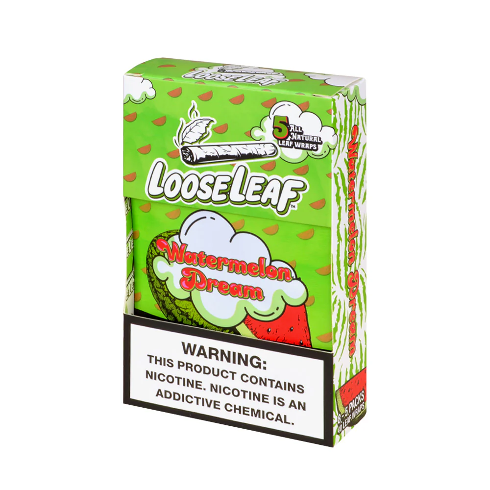 LooseLeaf Minis All Natural Watermelon Dream Leaf Wraps