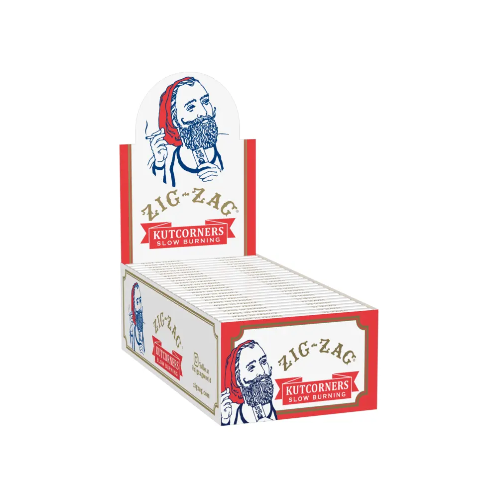 Zig-Zag Kutcorners Slow Burning Cigarette Papers - 24ct