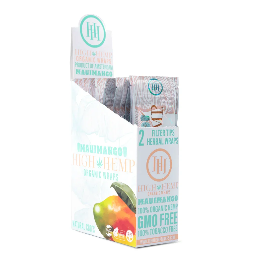 High Hemp Maui Mango Wraps - Box (25 Pouches)