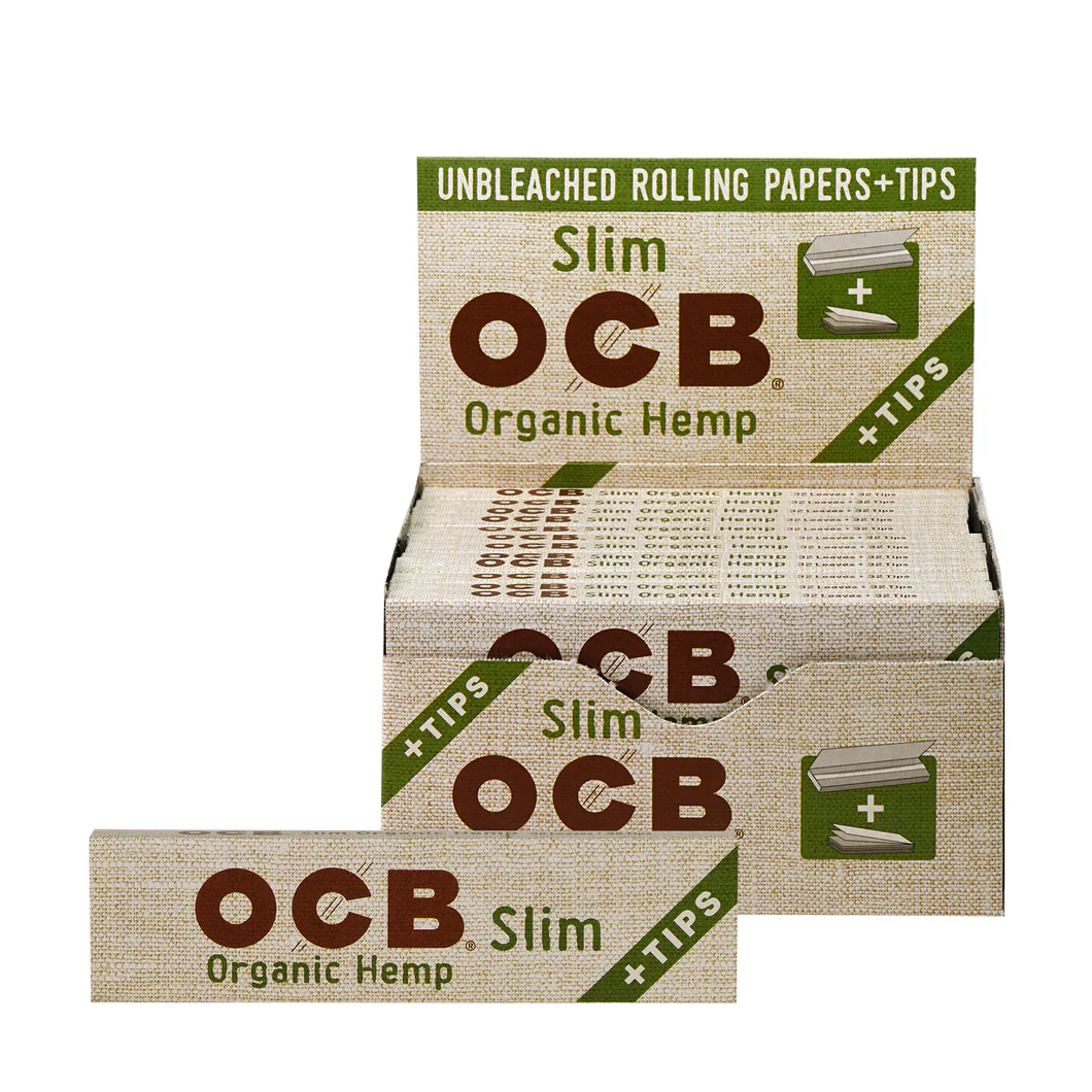ocb slim organic hemp roll
