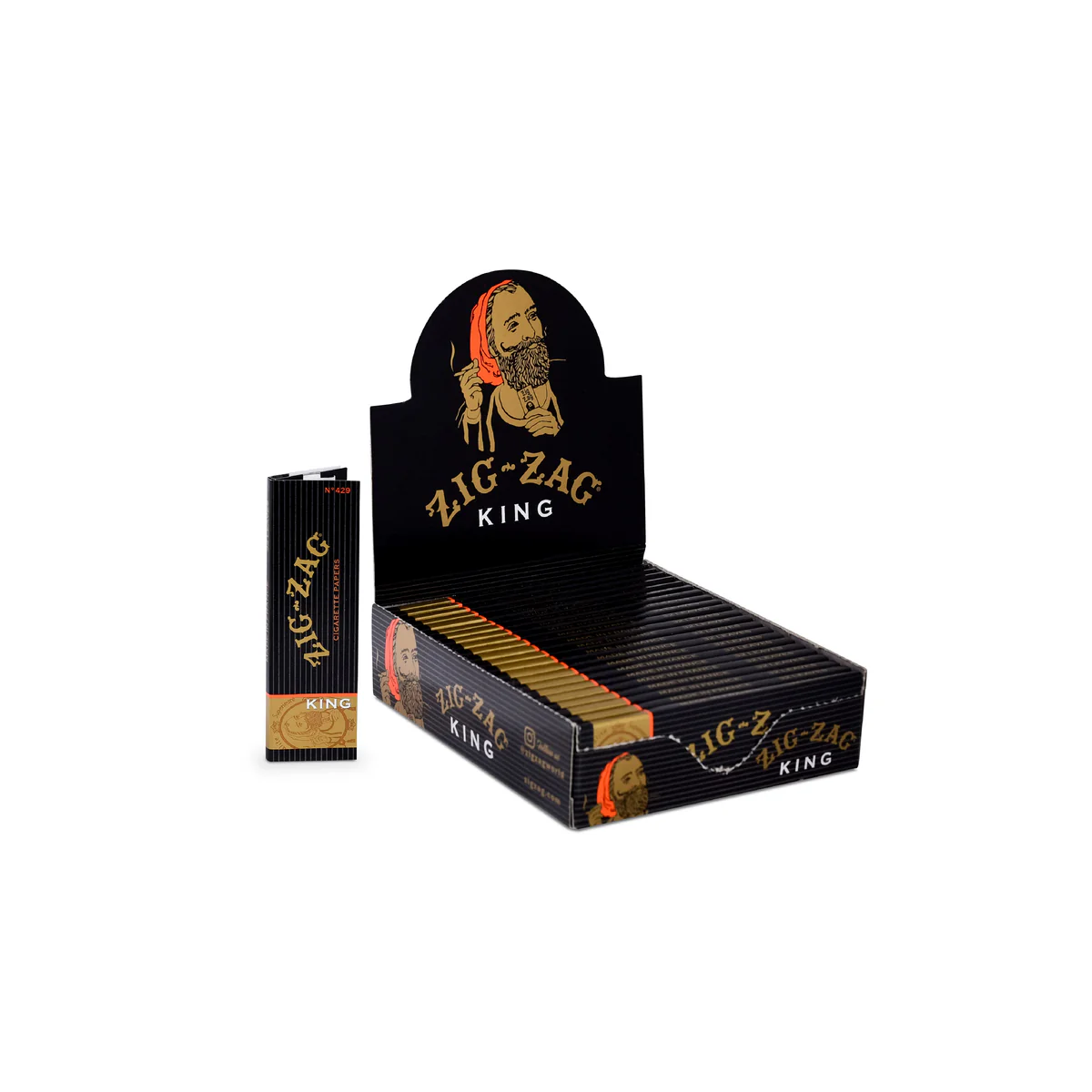 Zig-Zag King Size Cigarette Papers – 24ct