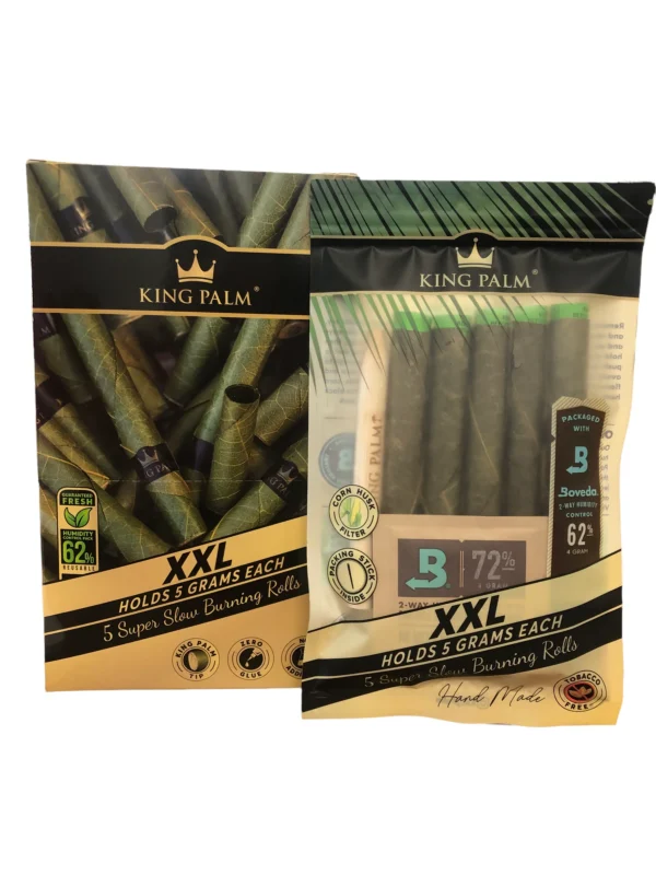 King Palm XXL Super Slow Burning Rolls