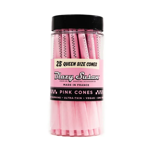 Blazy Susan Pink Cones Queen Size