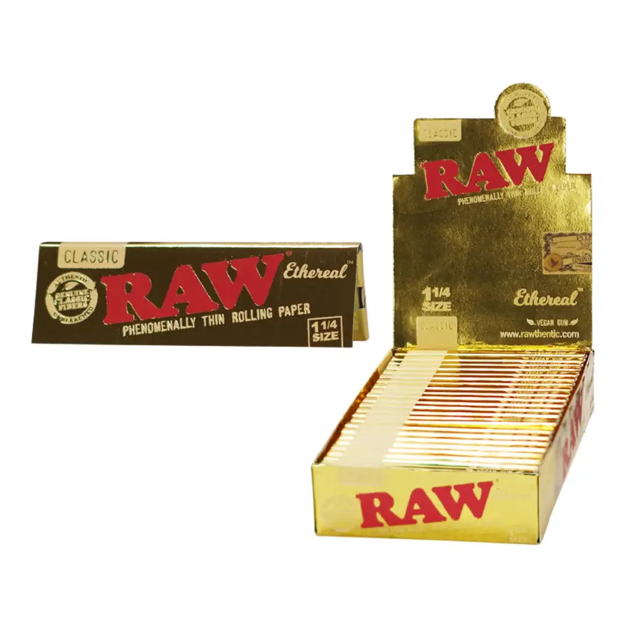 RAW Classic Ethereal 1¼ Rolling Paper - 24ct