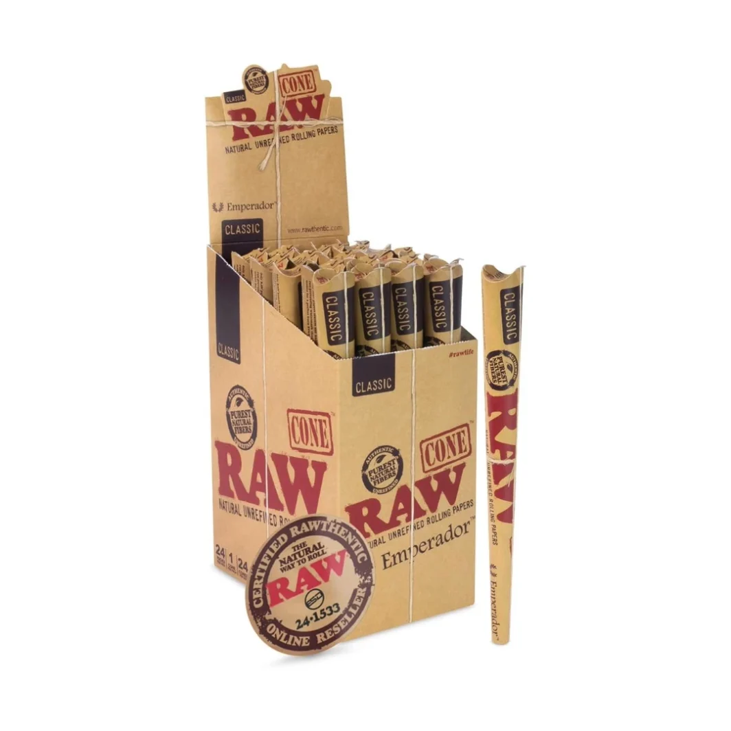 RAW Classic Emperador Cones - 24ct