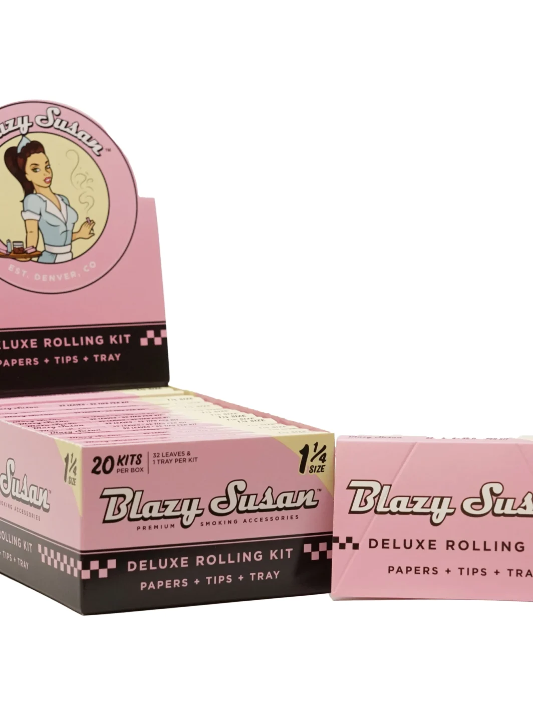 Blazy Susan Pink Rolling Papers