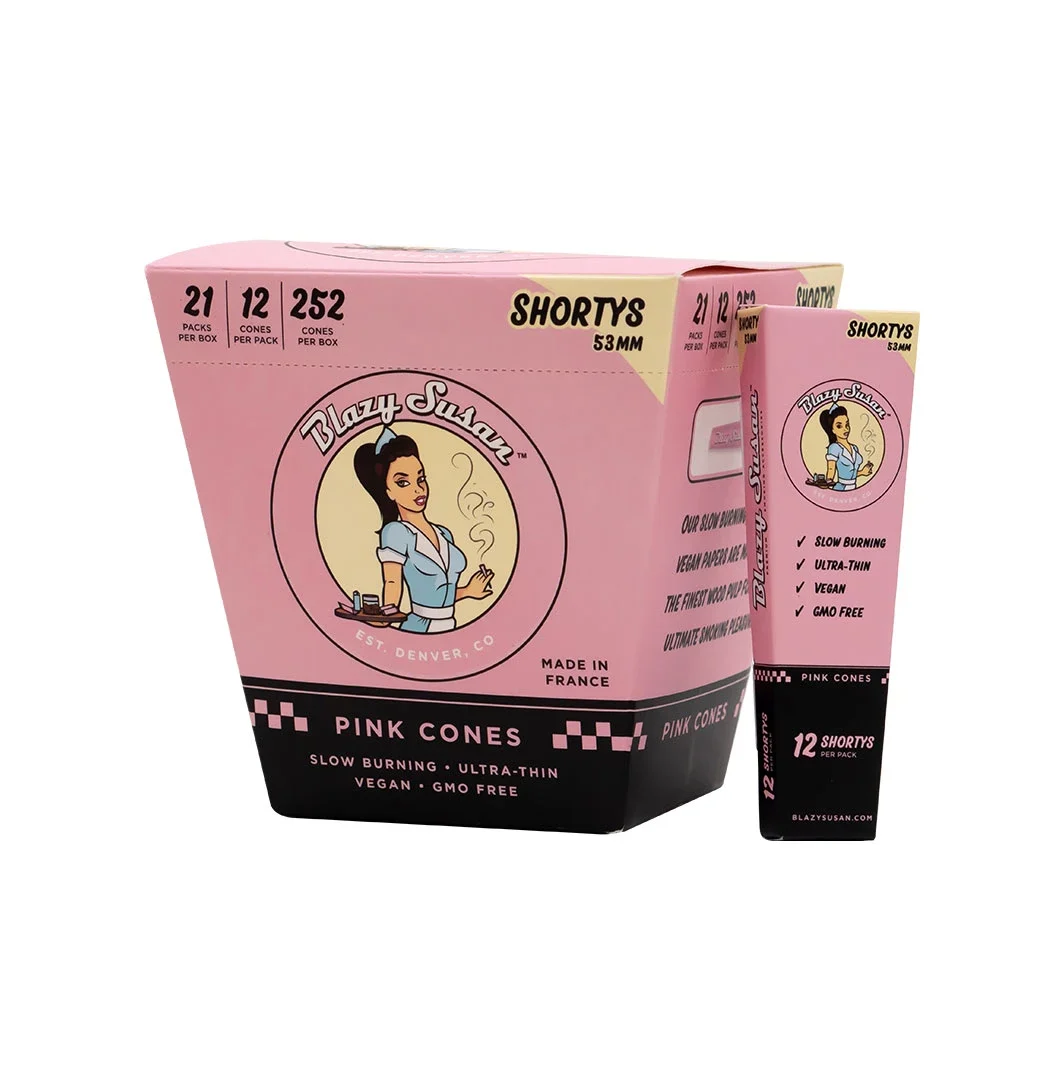 Blazy Susan Pink Cones Shortys