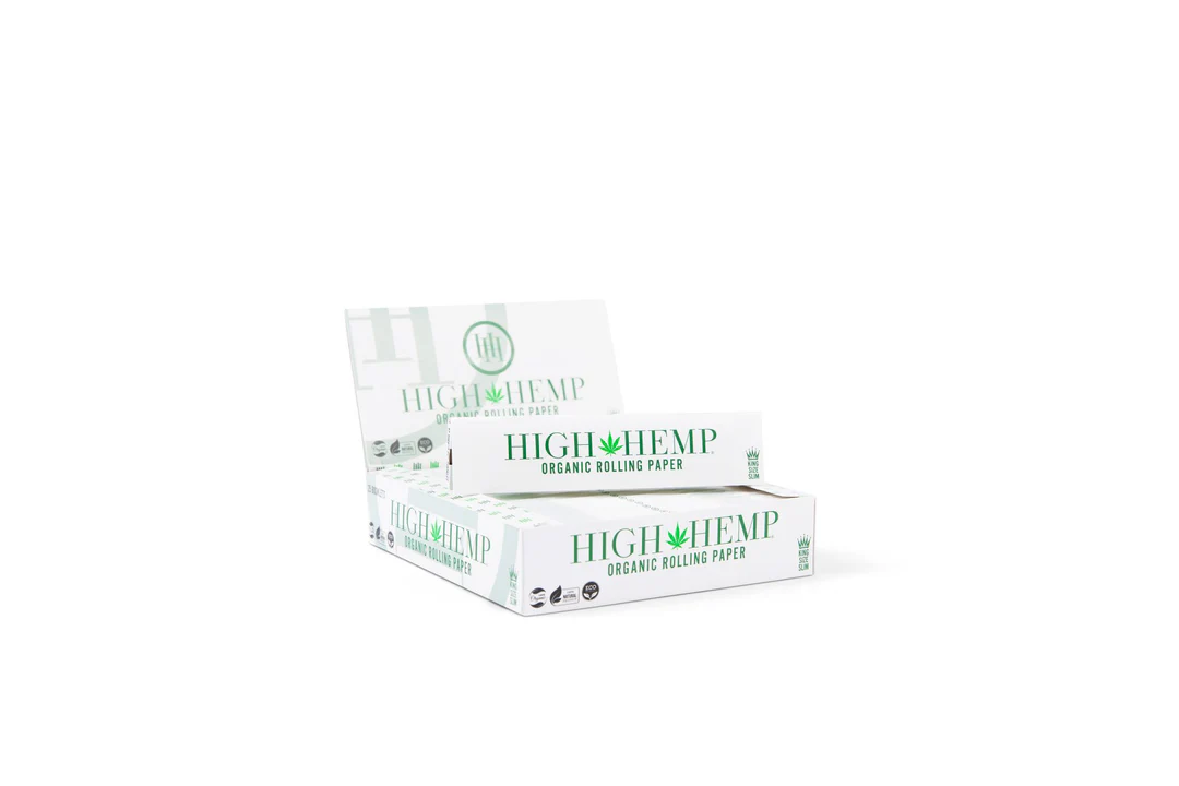 High Hemp Rolling Paper Box (25 Booklets) – King Size