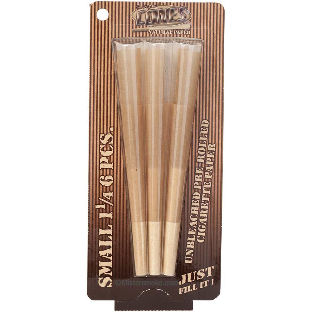 The Original Cones Natural Paper Small 1¼ - 1cone
