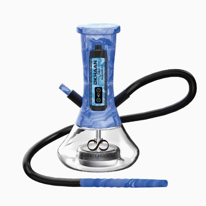 DKHAAN Light Blue Infinity Portable Hookah