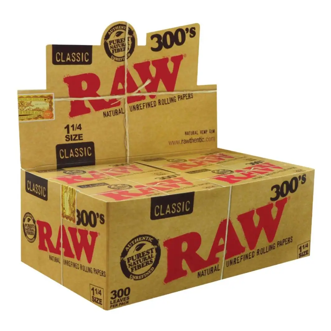 RAW Classic 300's 1¼ Slow Burning Class - 20ct