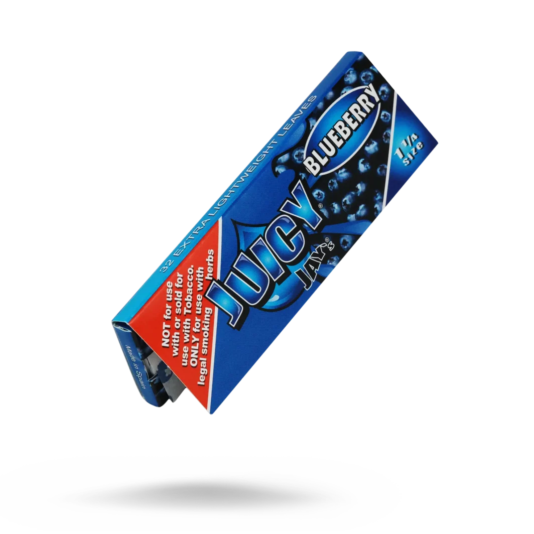 Juicy Jay's 1¼ Blueberry Rolling Papers - 1Pack