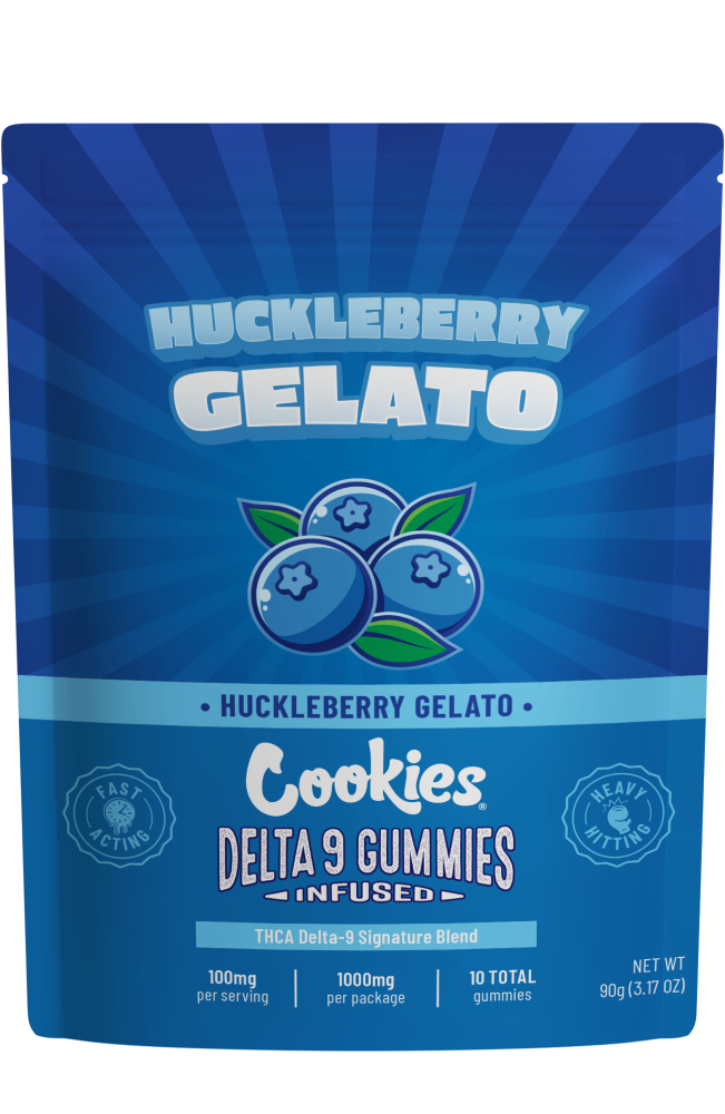 Huckleberry Gelato Cookies Infused Gummies