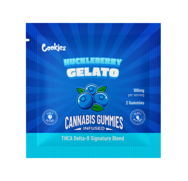 Huckleberry Gelato THC Gummies