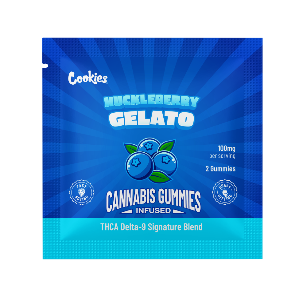 Huckleberry Gelato THC Gummies