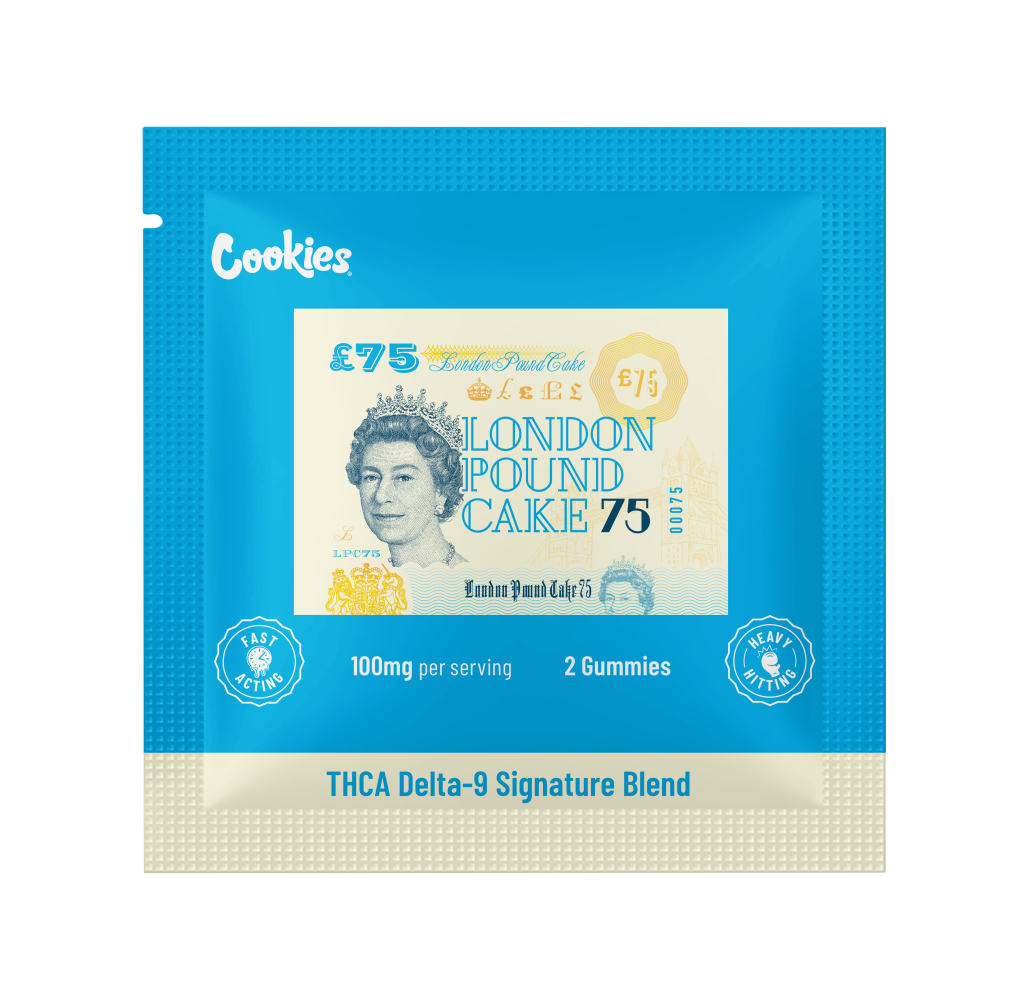 London Pound Cake Cookies Gummies
