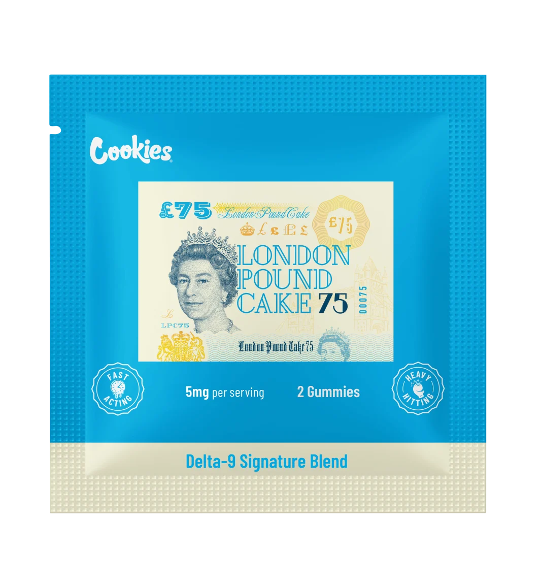 London Pound Cake Cookies Gummies