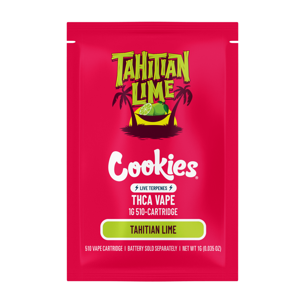 Vape Tahitian Lime Cookies 510 Cartridges - 1g