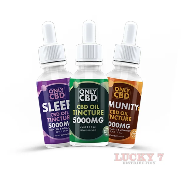 ONLY CBD OIL TINCTURE 5000MG | SINGLE BOTTLE (30ML)