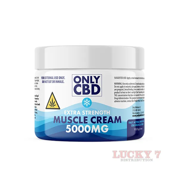 ONLY CBD COOLING MUSCLE CREAM 5000MG