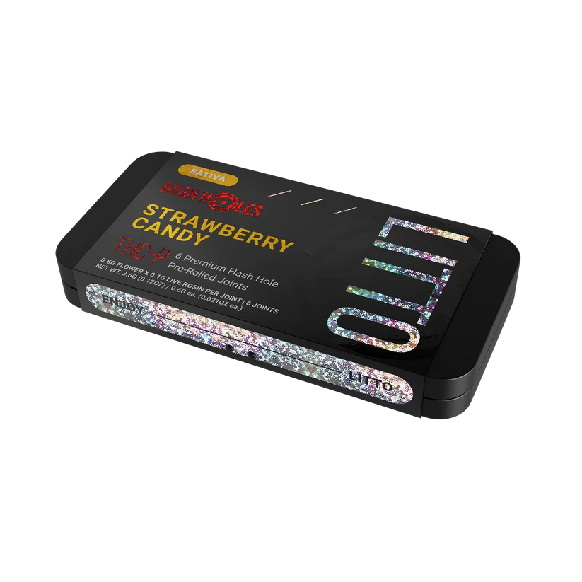 THC-P - Hash Holes Pre-Rolls - Sativa - Strawberry Candy