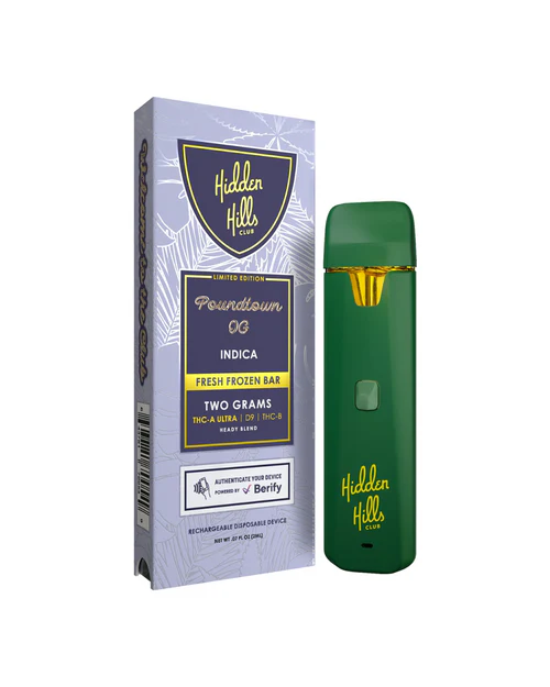 Hidden Hills THCa Ultra Fresh Frozen Bar 2g