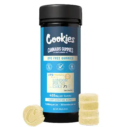 COOKIES B GUMMIES 12KMG LONDON POUND CAKE