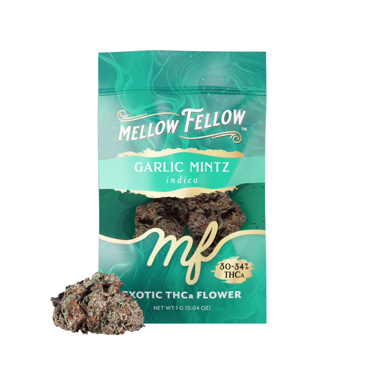 MF Renders Flower THCa Sachets 1g Garlic Mintz 4