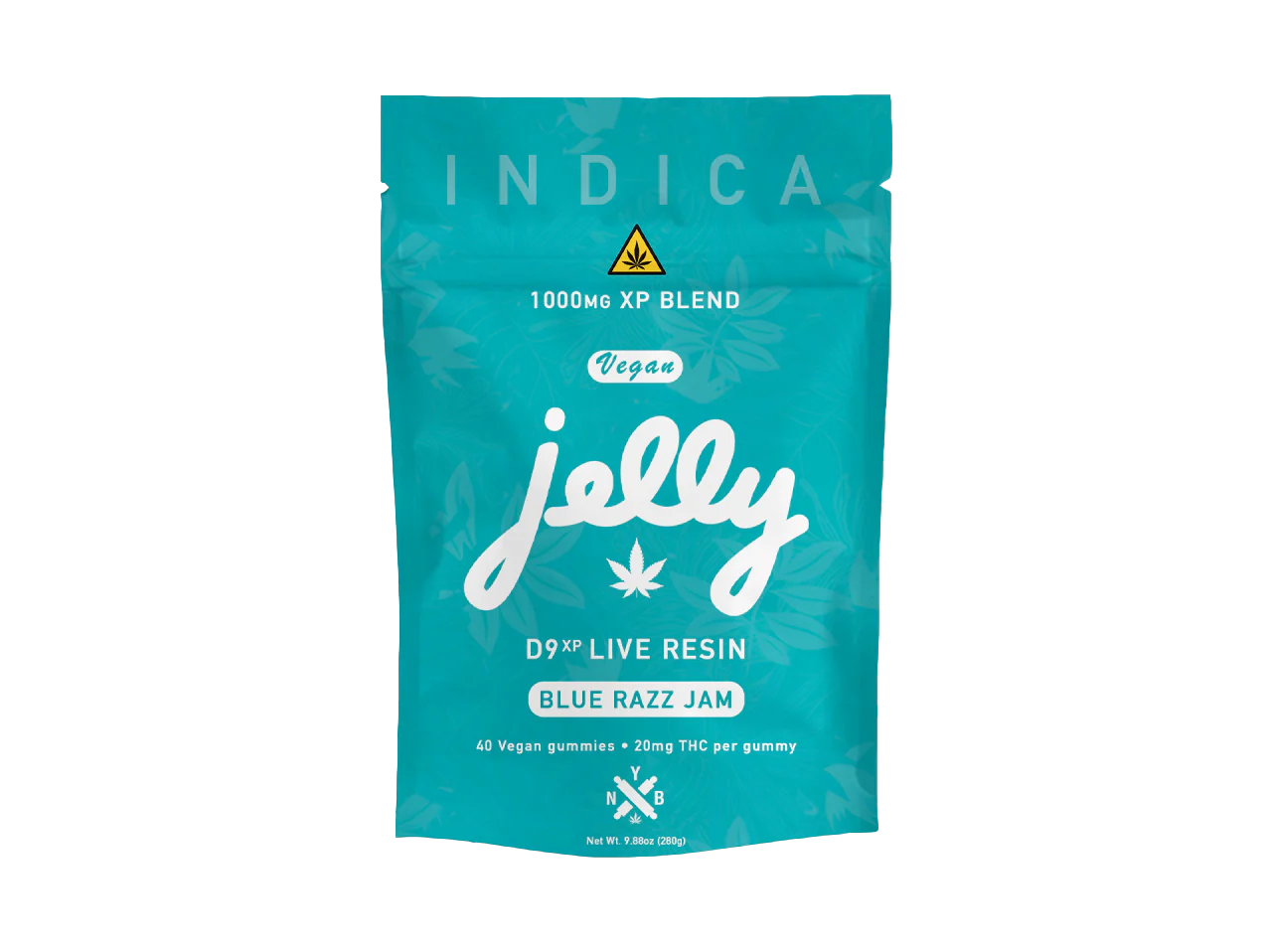 NYB Jelly Blue Razz Jame D9xp Gummies NYB Jelly Blue Razz Jame D9xp Gummies