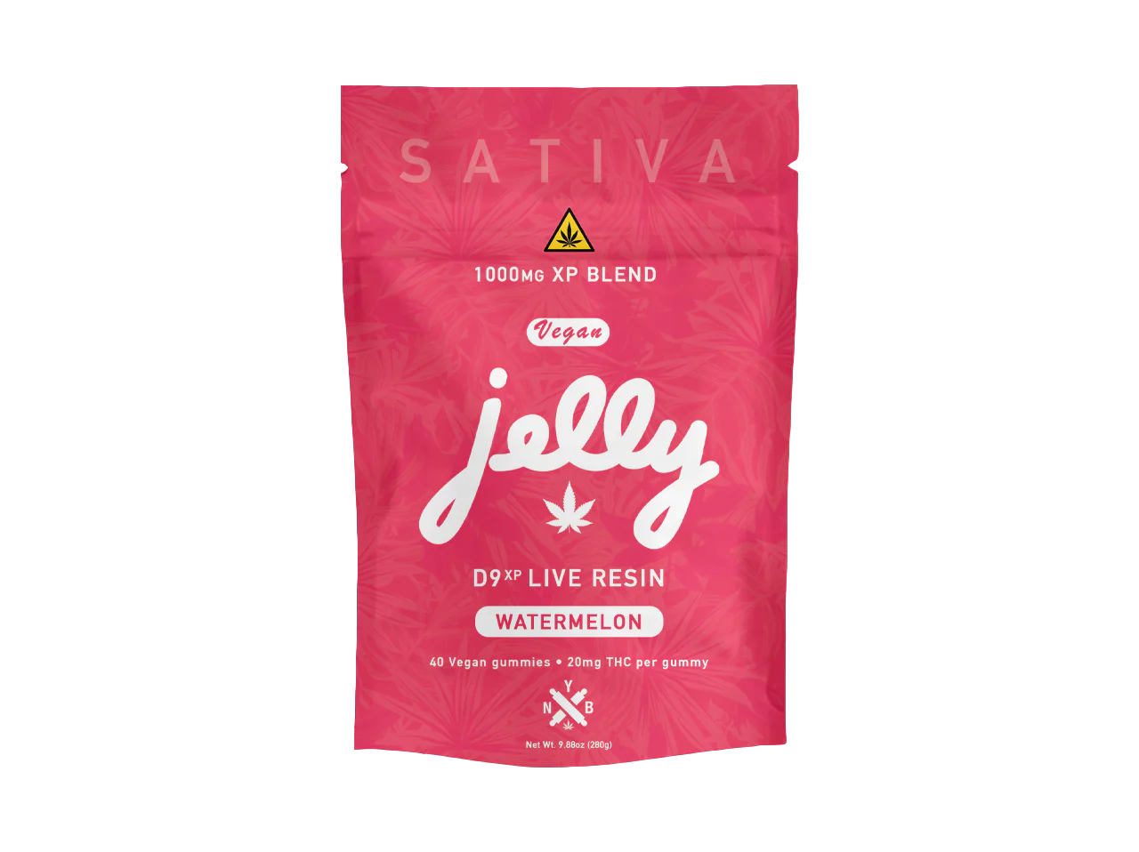 NYB Jelly Watermelon D9 Gummies XP