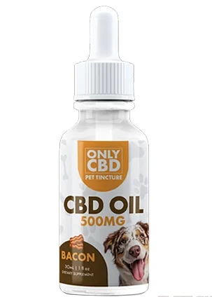 OnlyCBD CBD BS Pet Tincture 500mg Bacon