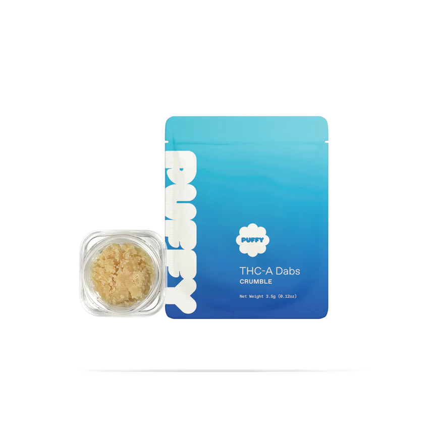 PUFFY THCA CRUMBLE APPLESCOTTI PACKAGE