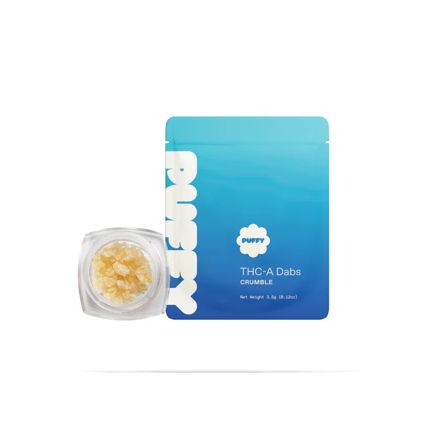 PUFFY THCA CRUMBLE JELLY CAKE PACKAGE