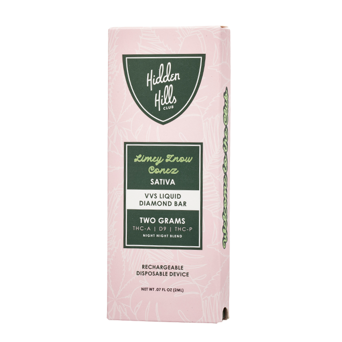 liquid diamond disposable 2g limey znow conez