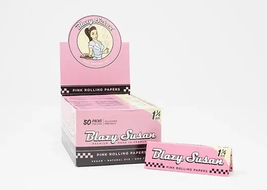 pink rolling papers